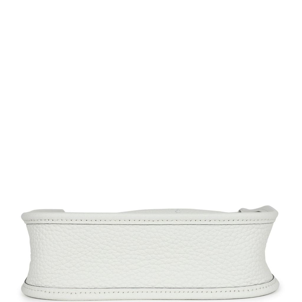 Hermes Evelyne TPM New White Clemence Gold Hardware