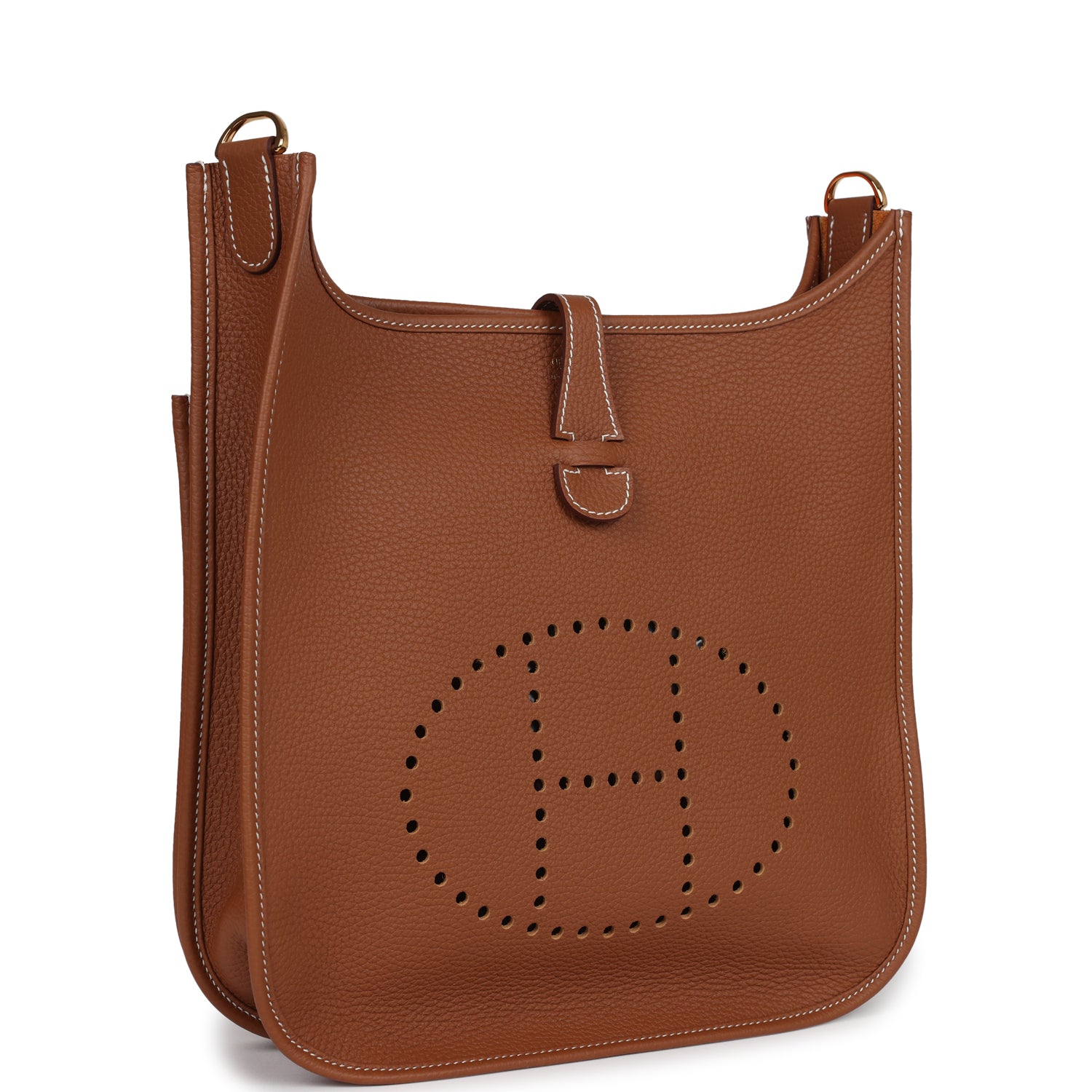 Hermes Evelyne III PM Gold Clemence Gold Hardware