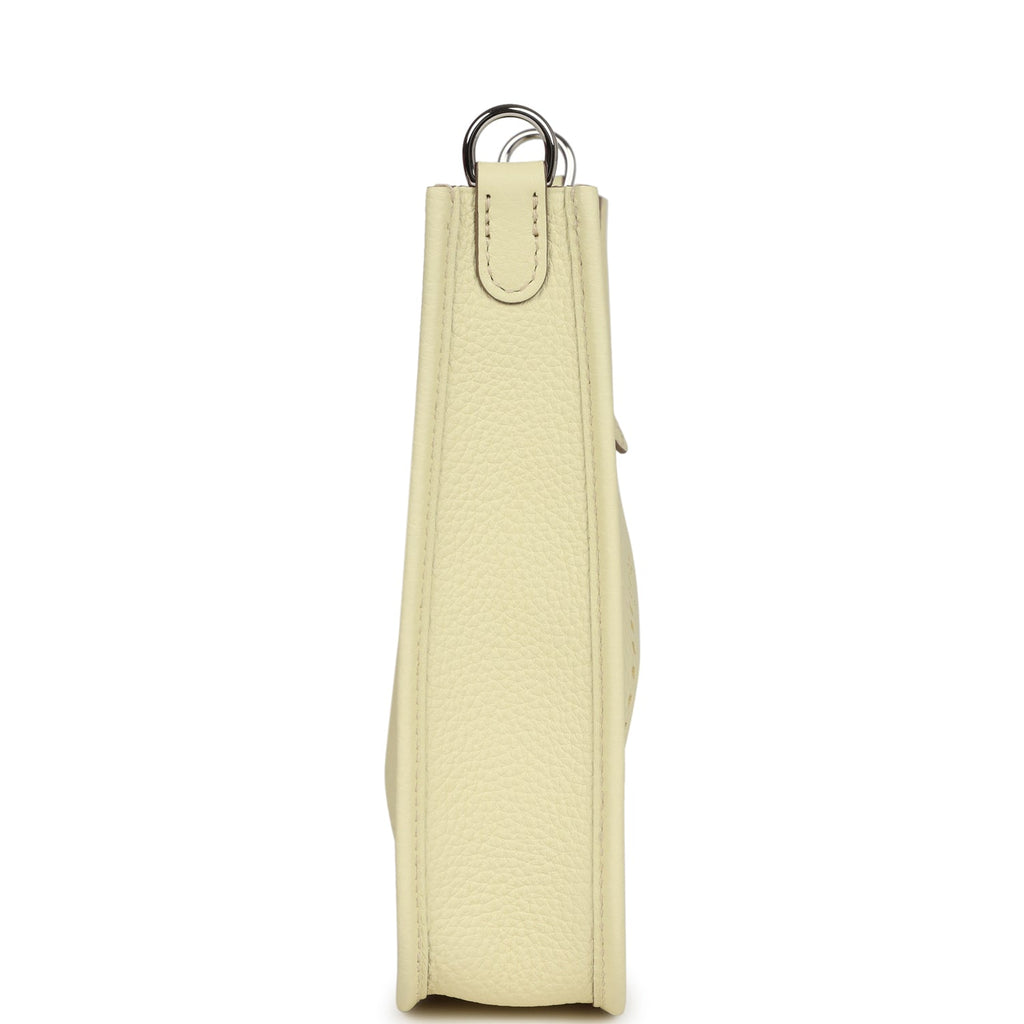 Hermes Evelyne TPM Jaune Milton Clemence Palladium Hardware