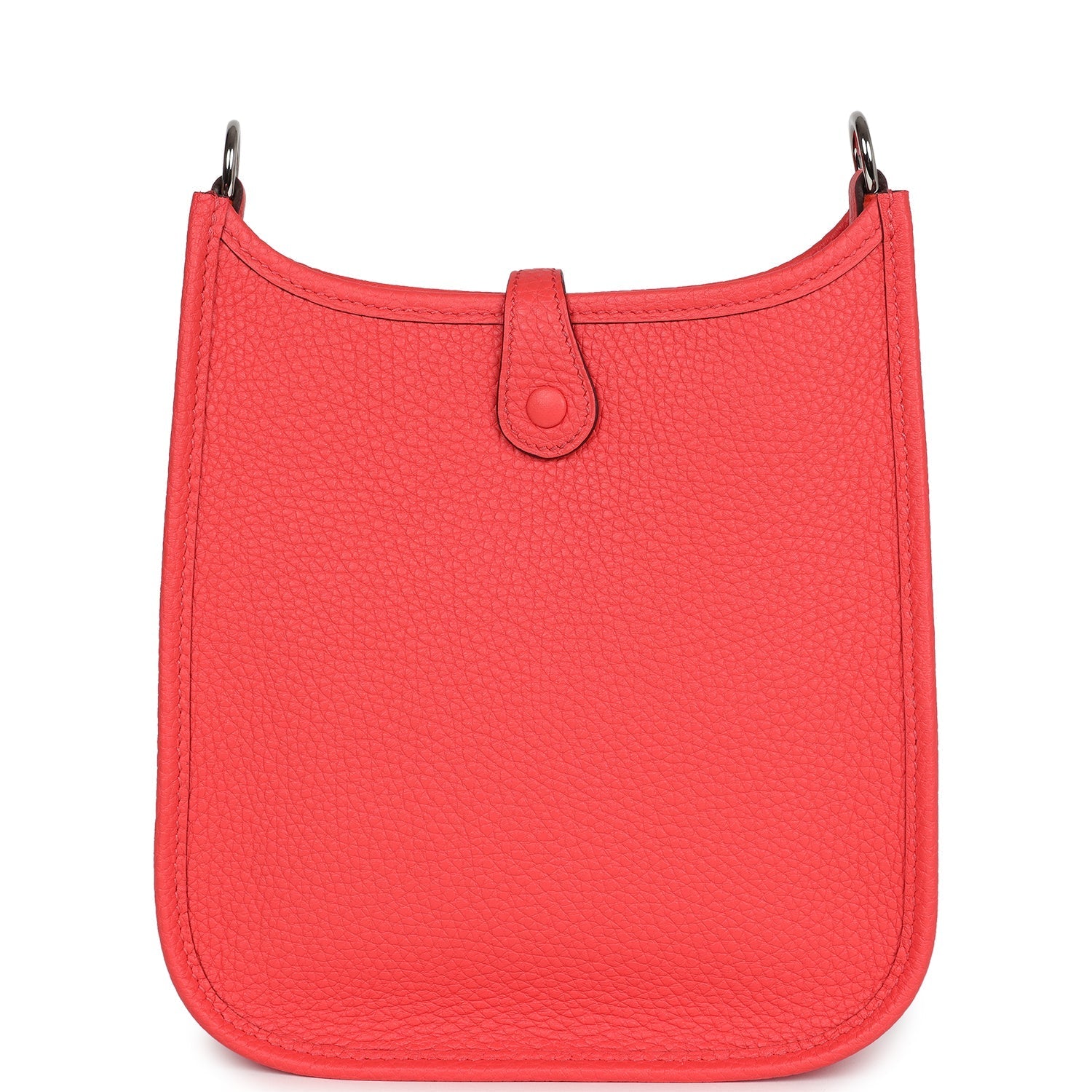 Hermes Evelyne TPM Rose Texas Clemence Palladium Hardware
