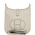 Hermes Evelyne III PM Beton Clemence Palladium Hardware