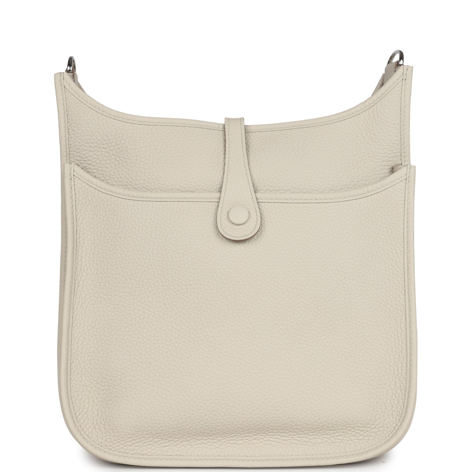 Hermes Evelyne III PM Beton Clemence Palladium Hardware