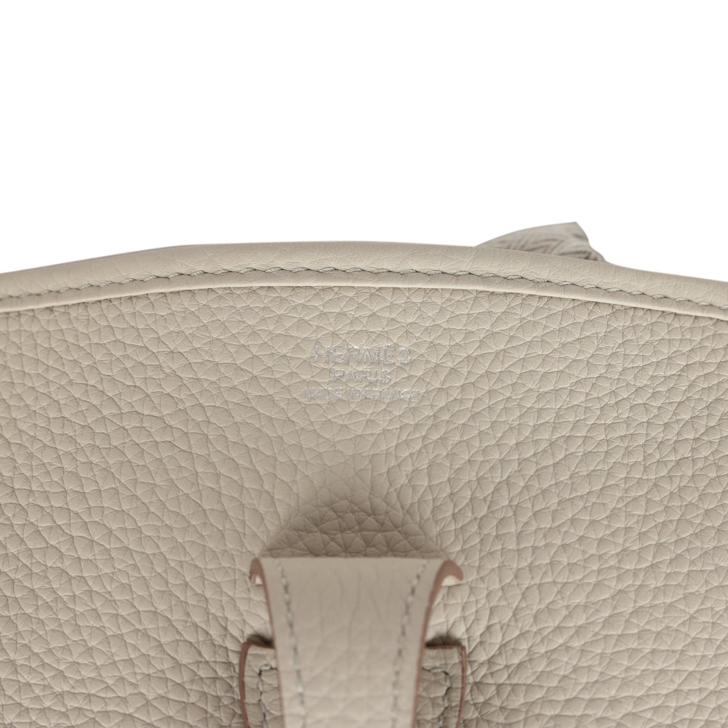 Hermes Evelyne III PM Beton Clemence Palladium Hardware