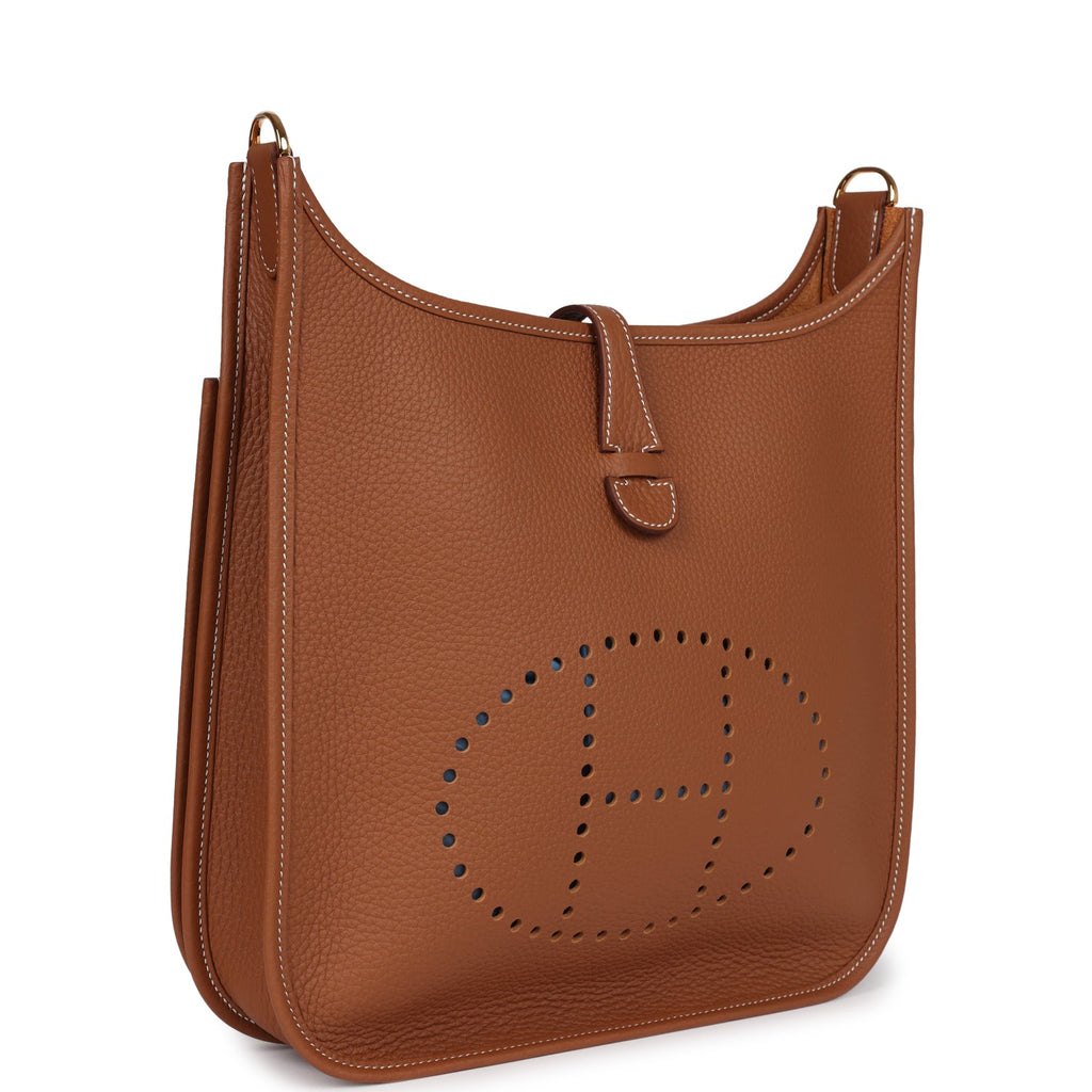 Hermes Evelyne III PM Gold Clemence Gold Hardware