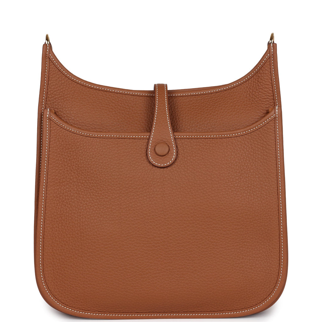 Hermes Evelyne III PM Gold Clemence Gold Hardware