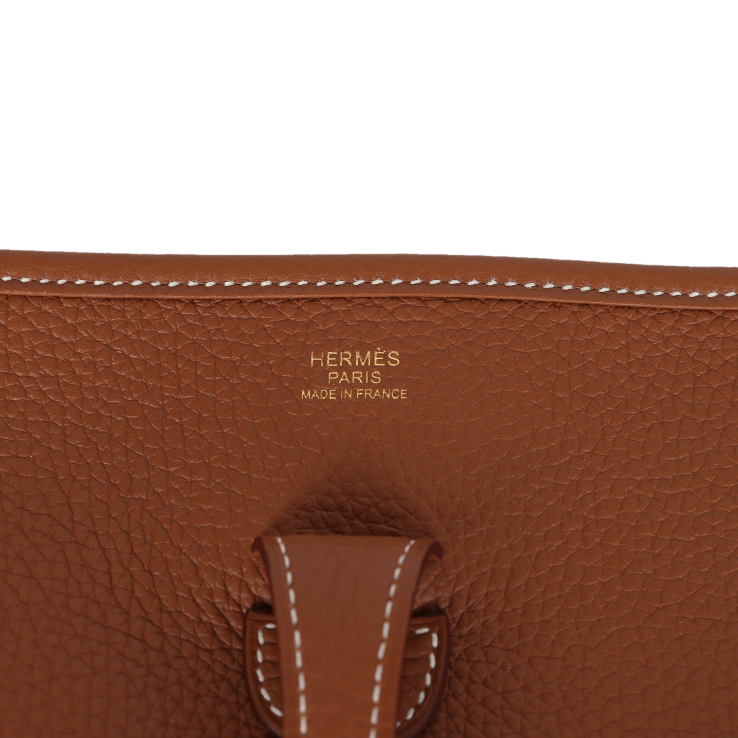Hermes Evelyne III PM Gold Clemence Gold Hardware