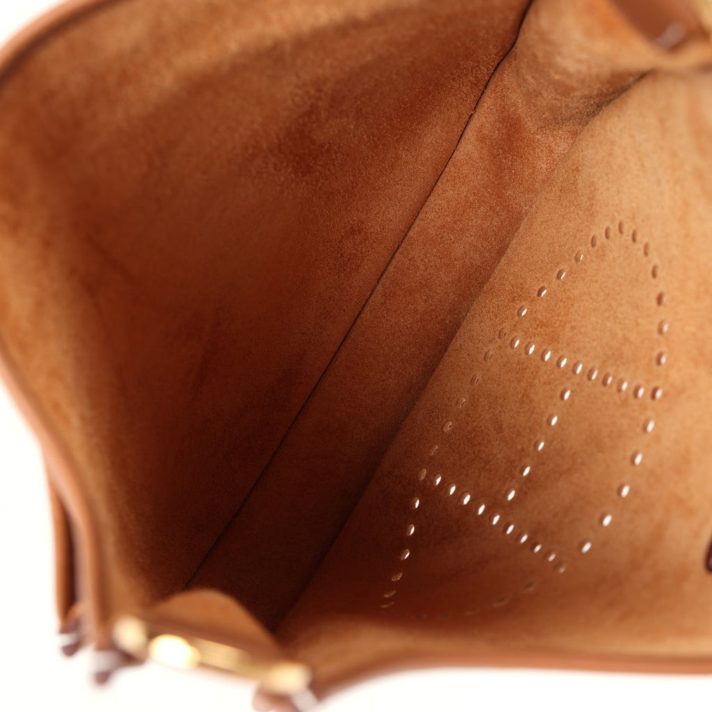 Hermes Evelyne III PM Gold Clemence Gold Hardware