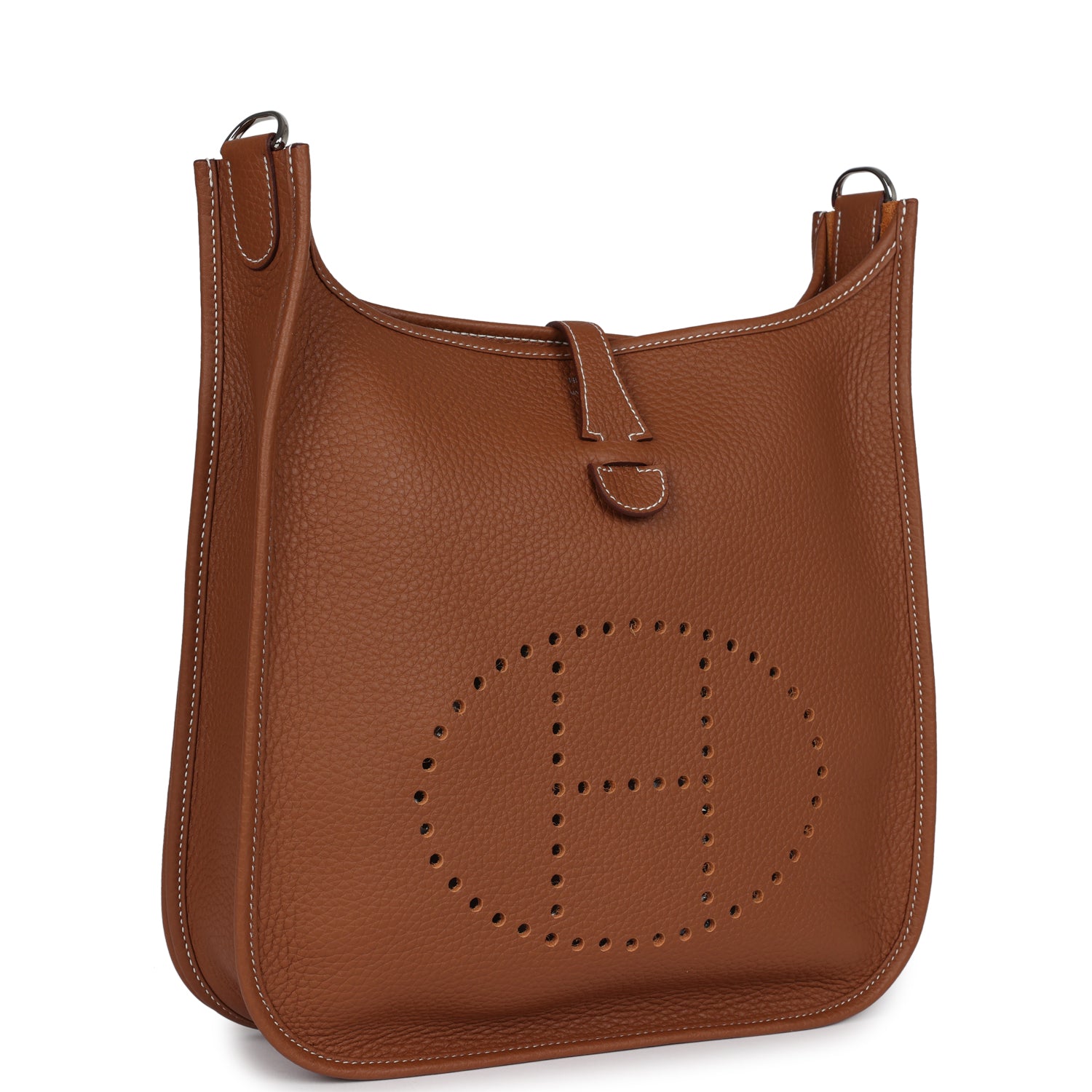 Hermes Evelyne III PM Gold Clemence Palladium Hardware