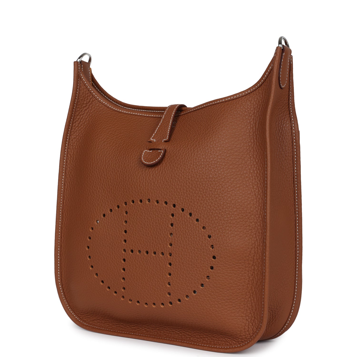 Hermes Evelyne III PM Gold Clemence Palladium Hardware