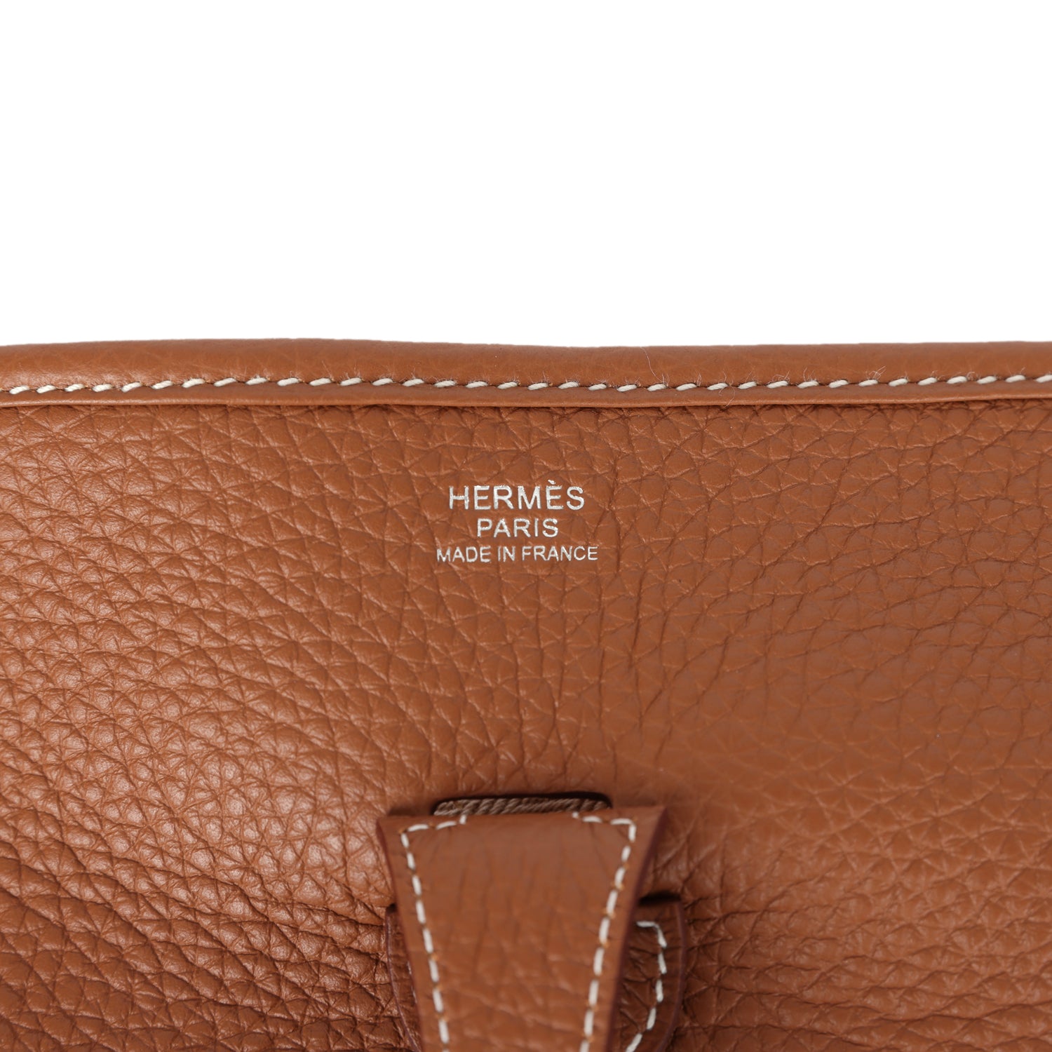 Hermes Evelyne III PM Gold Clemence Palladium Hardware