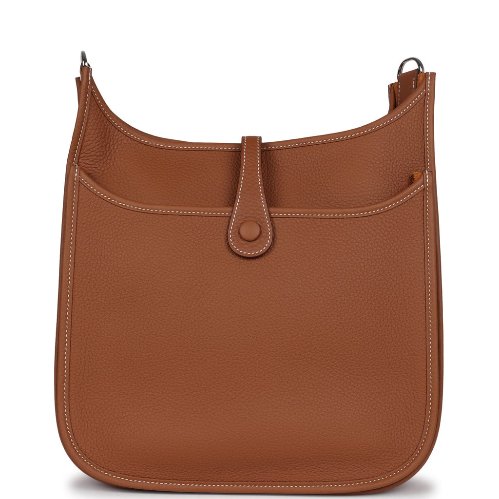 Hermes Evelyne III PM Gold Clemence Palladium Hardware