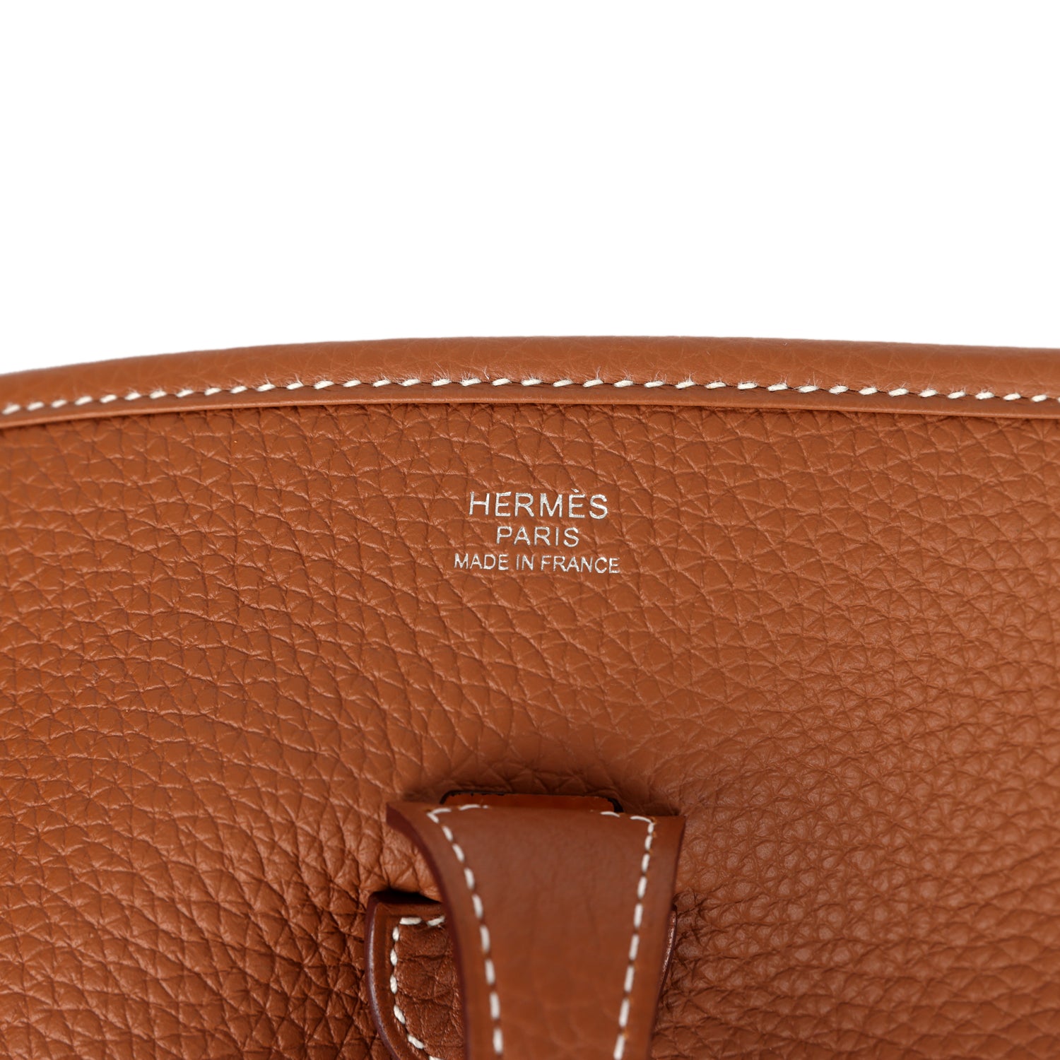 Hermes Evelyne III PM Gold Clemence Palladium Hardware