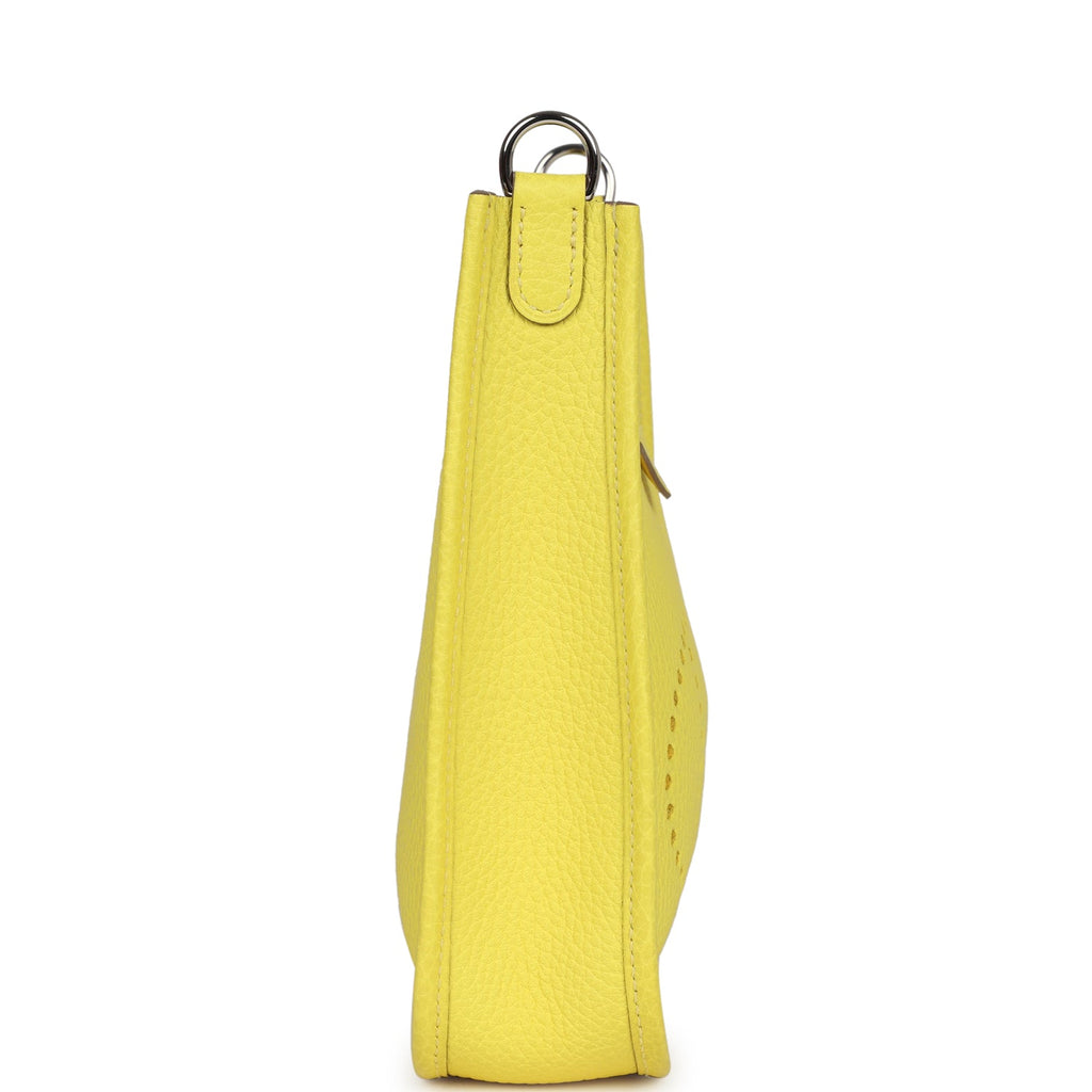 Hermes Evelyne TPM Lime Clemence Palladium Hardware