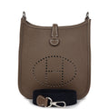 Hermes Evelyne TPM Etoupe Clemence Palladium Hardware