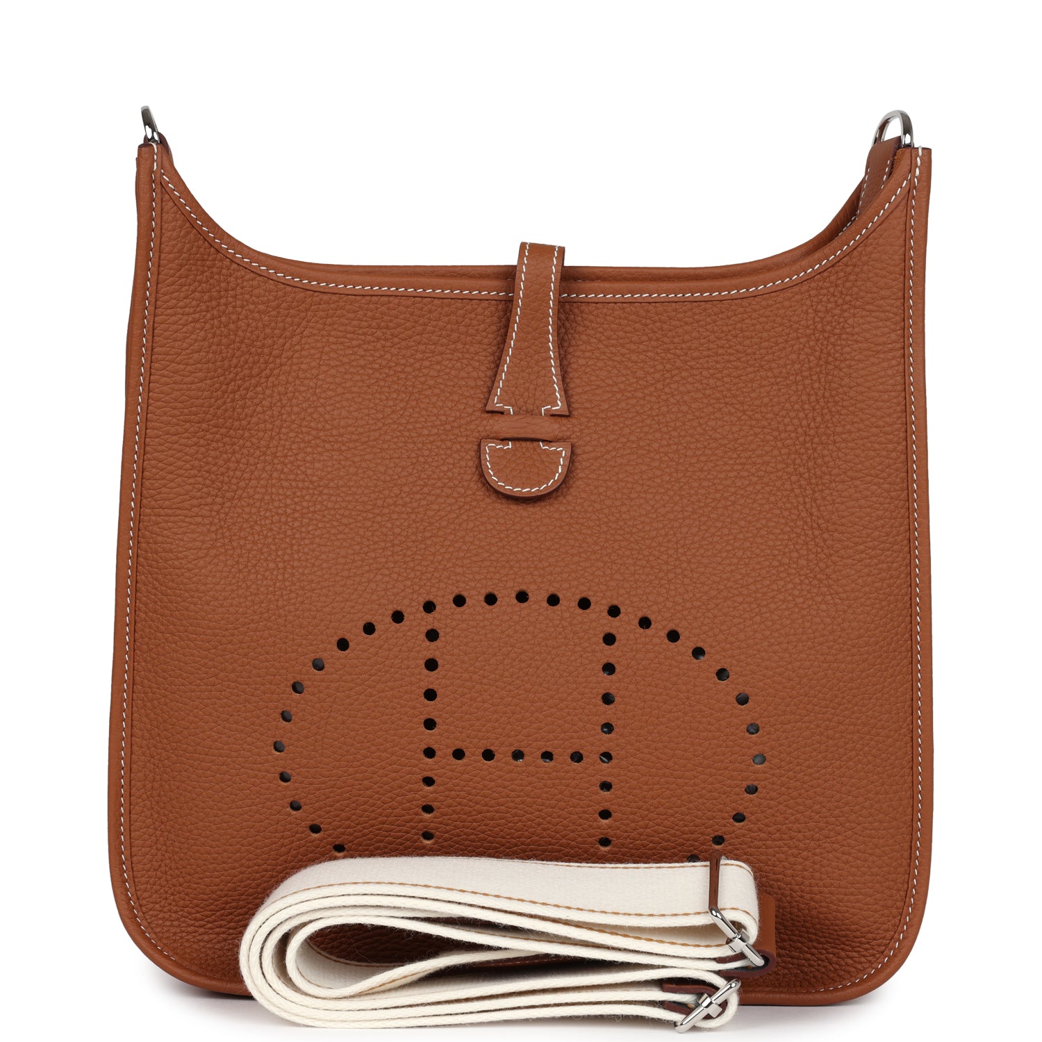 Hermes Evelyne III PM Gold Clemence Palladium Hardware
