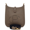 Hermes Evelyne TPM Etoupe Clemence Gold Hardware