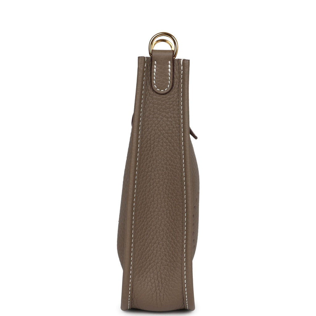 Hermes Evelyne TPM Etoupe Clemence Gold Hardware