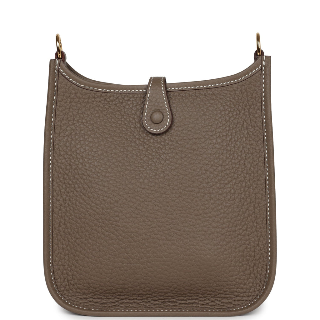 Hermes Evelyne TPM Etoupe Clemence Gold Hardware