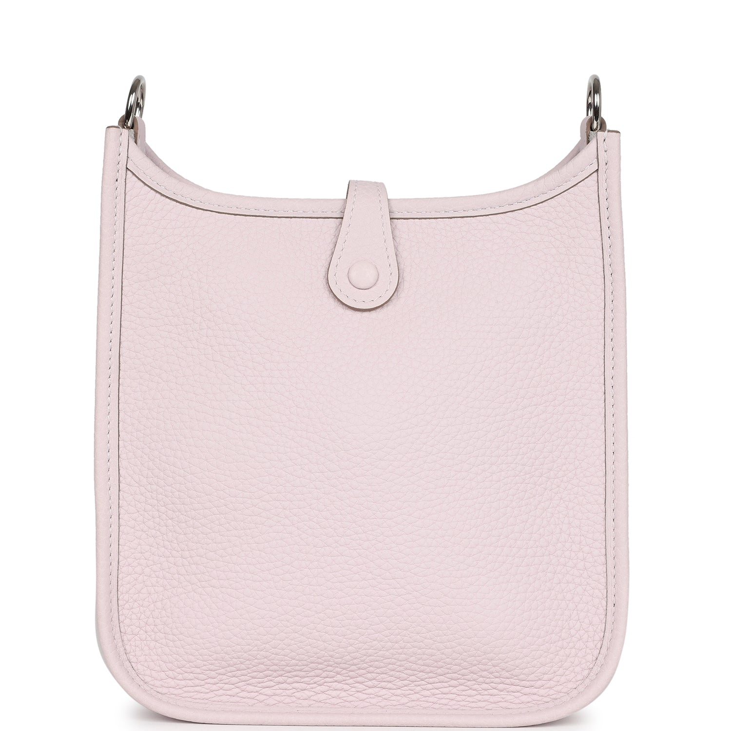 Hermes Evelyne TPM Mauve Pale Clemence Palladium Hardware