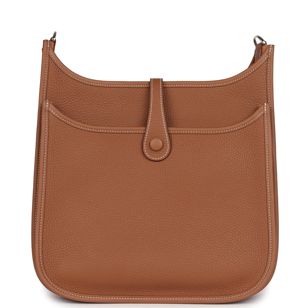 Hermes Evelyne III PM Gold Clemence Palladium Hardware
