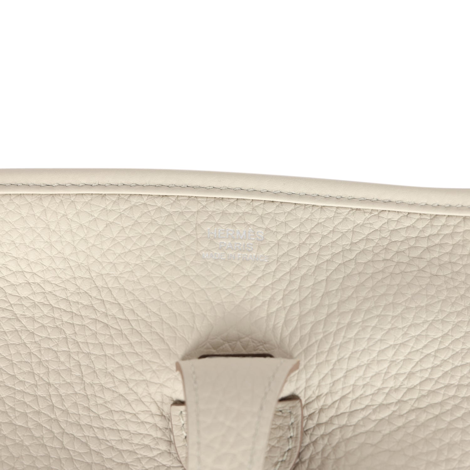 Hermes Evelyne III PM Beton Clemence Palladium Hardware