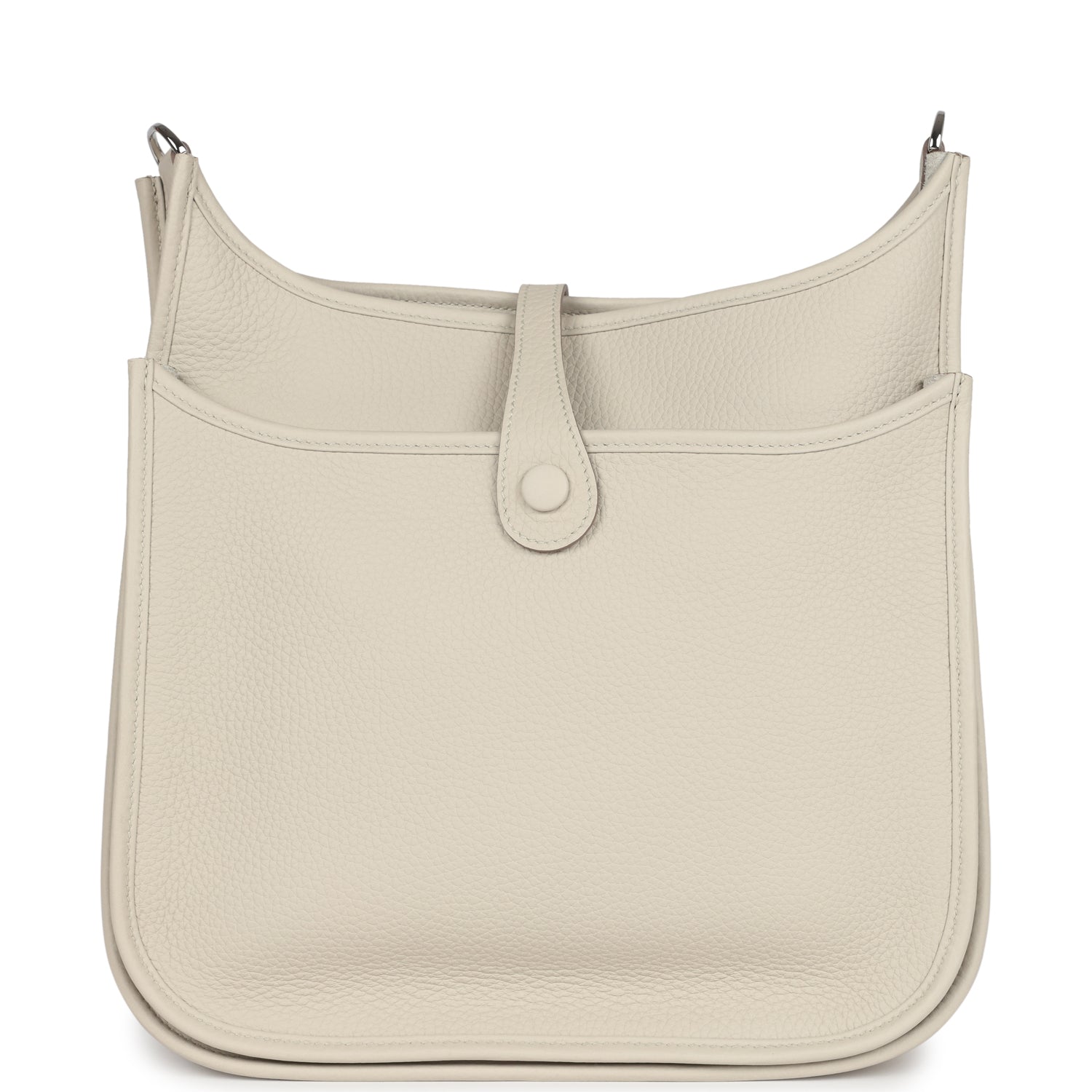 Hermes Evelyne III PM Beton Clemence Palladium Hardware
