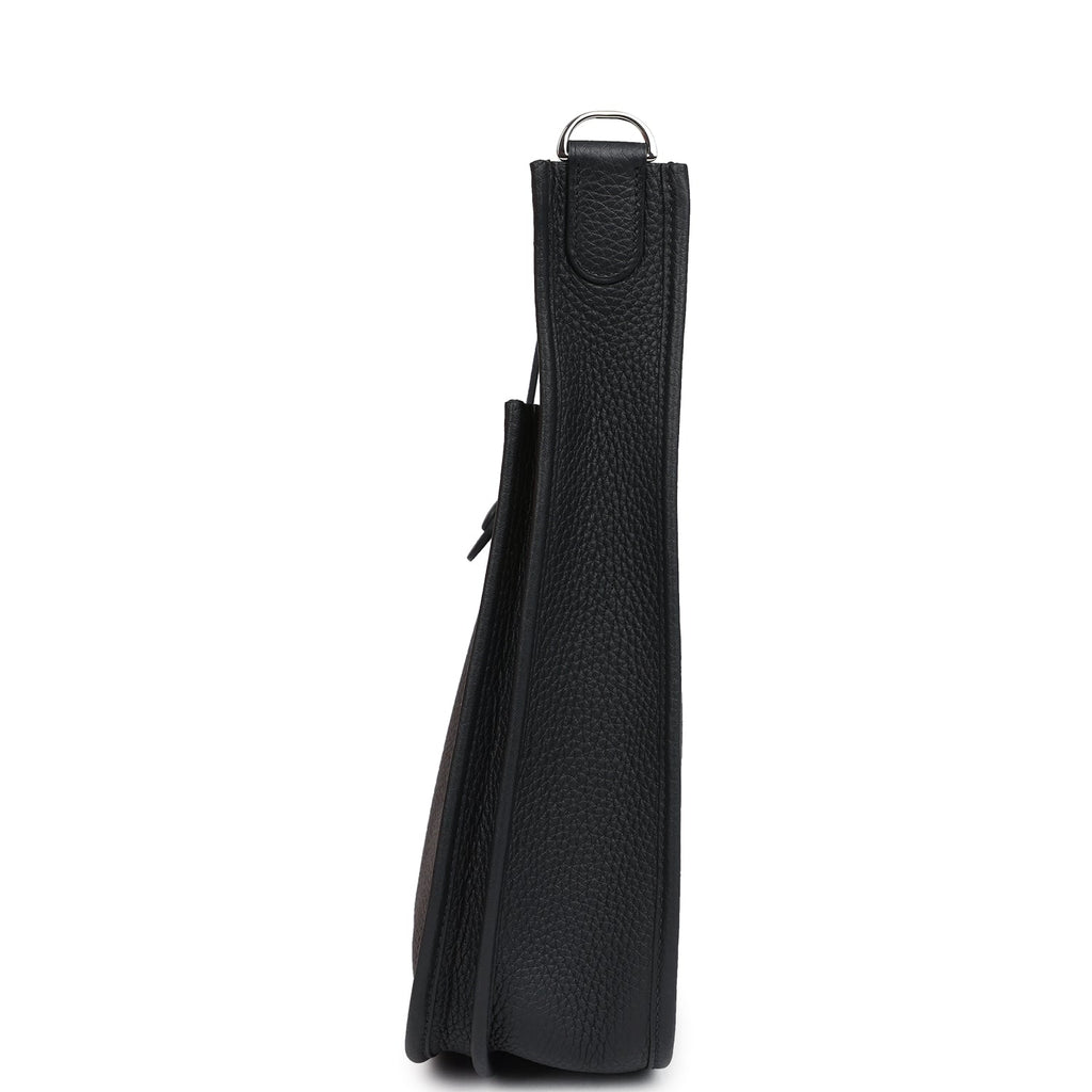 Hermes Evelyne III PM Black Clemence Palladium Hardware