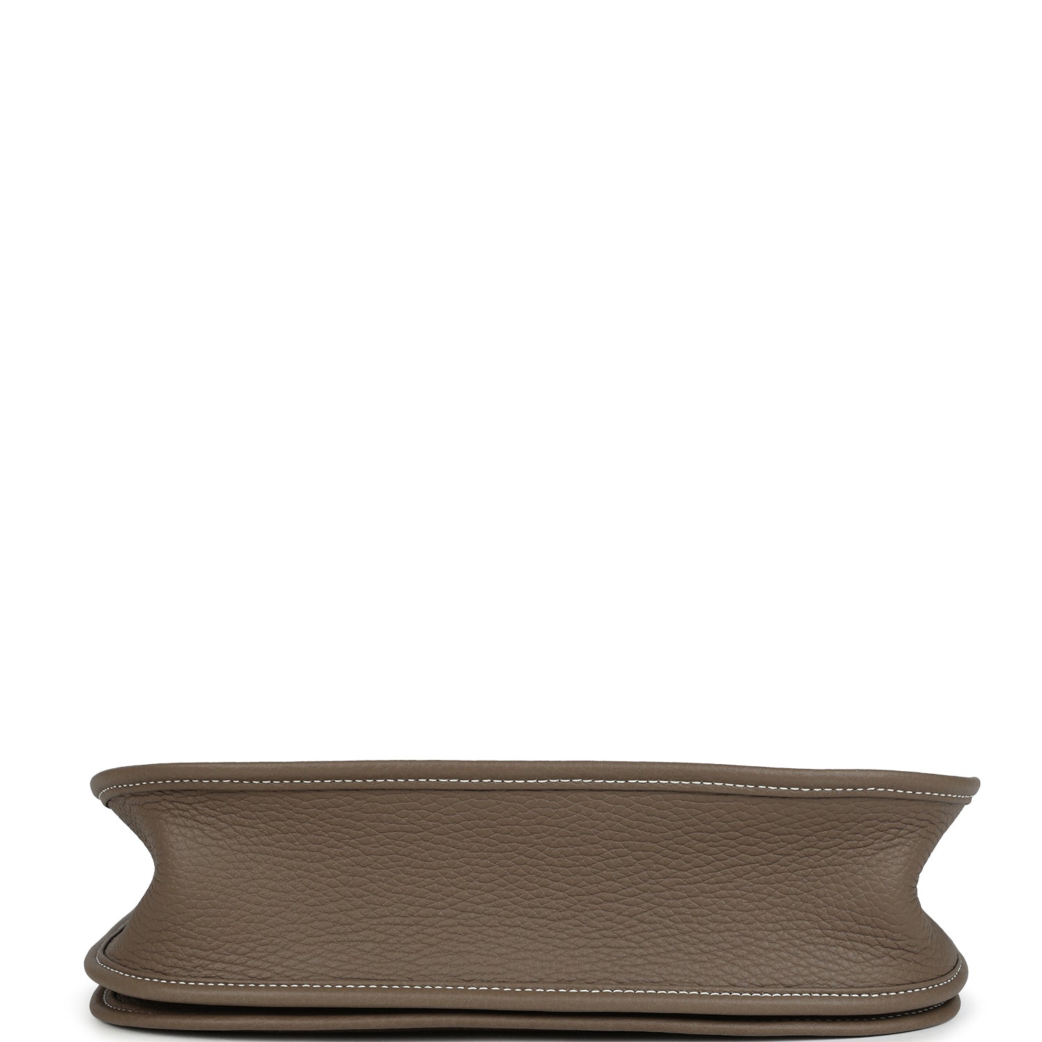 Hermes Evelyne III PM Etoupe Clemence Palladium Hardware