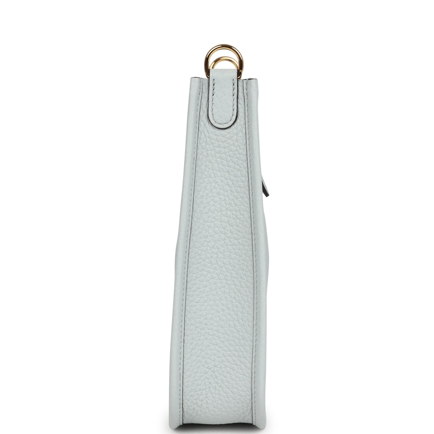 Hermes Evelyne TPM Bleu Pale Clemence Palladium Hardware