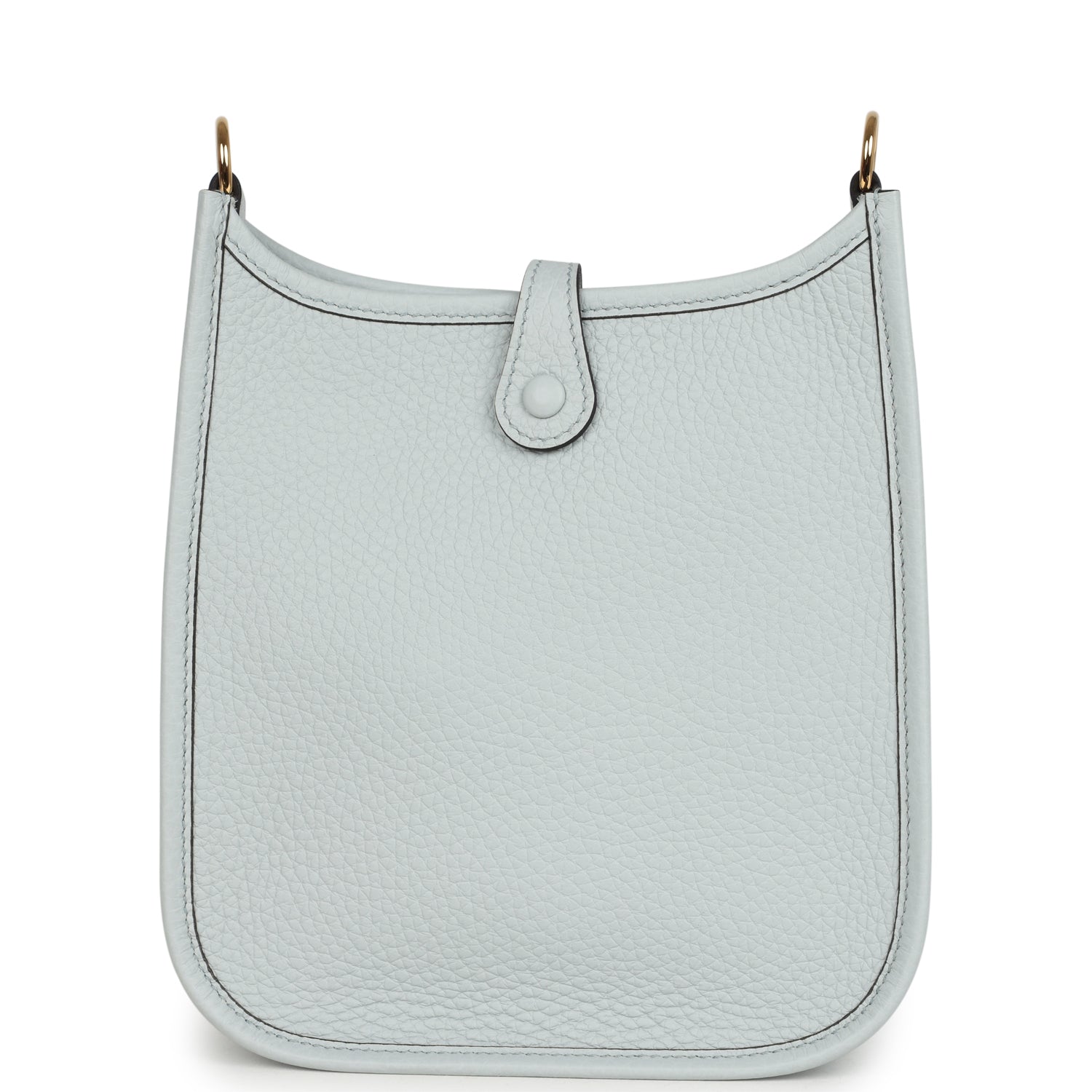 Hermes Evelyne TPM Bleu Pale Clemence Palladium Hardware