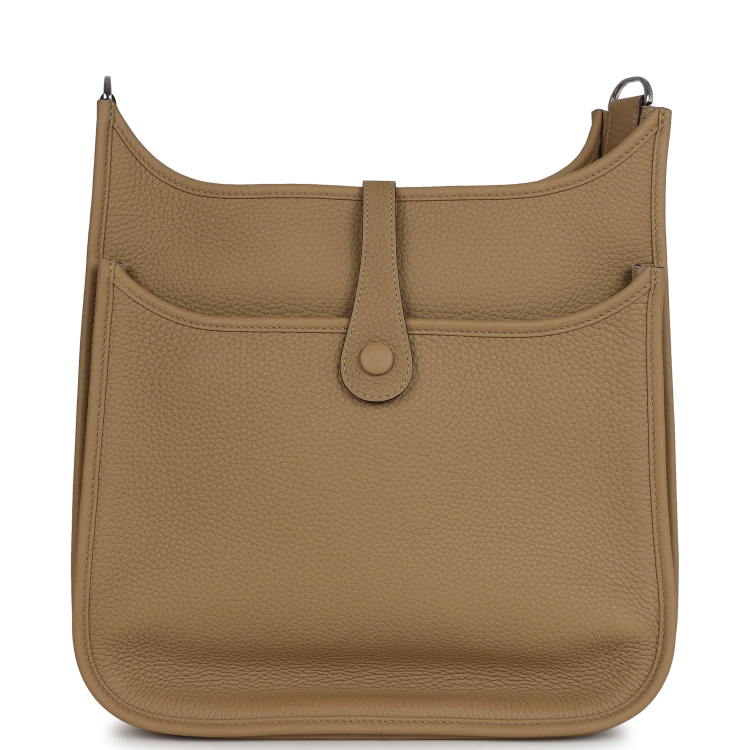 Hermes Evelyne III PM Poussiere Clemence Palladium Hardware