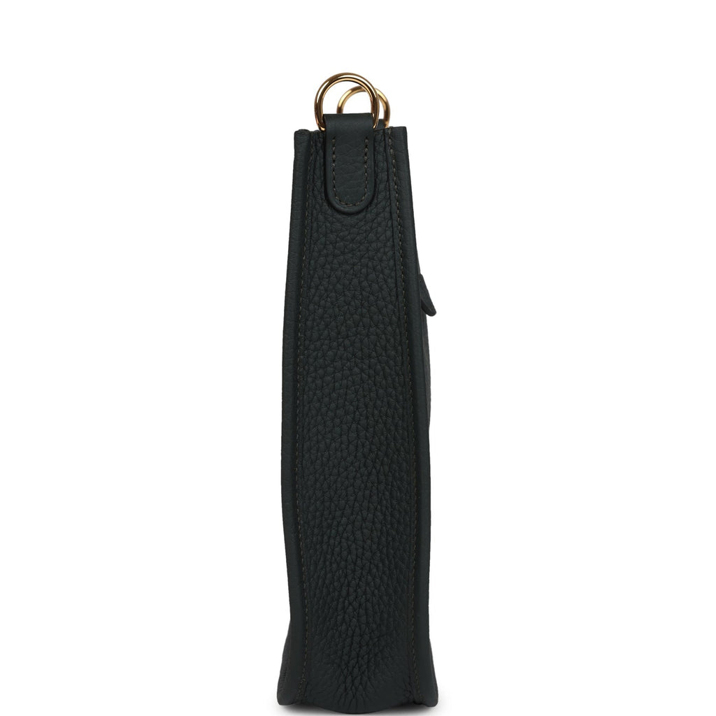 Hermes Evelyne TPM Vert Fonce Clemence Gold Hardware