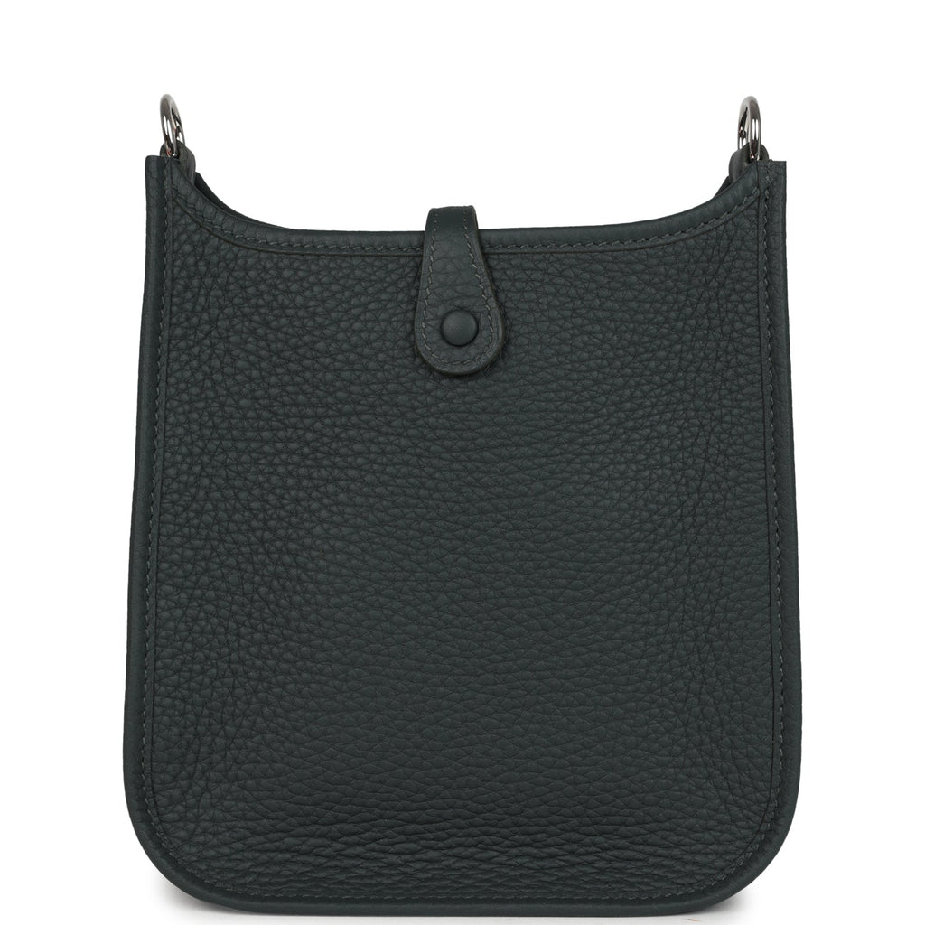 Hermes Evelyne TPM Vert Mangrove Clemence Palladium Hardware