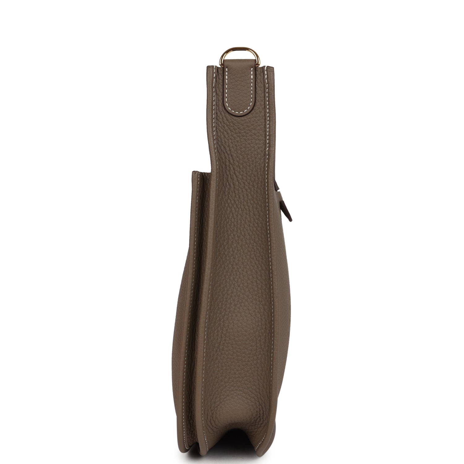 Hermes Evelyne III PM Etoupe Clemence Gold Hardware
