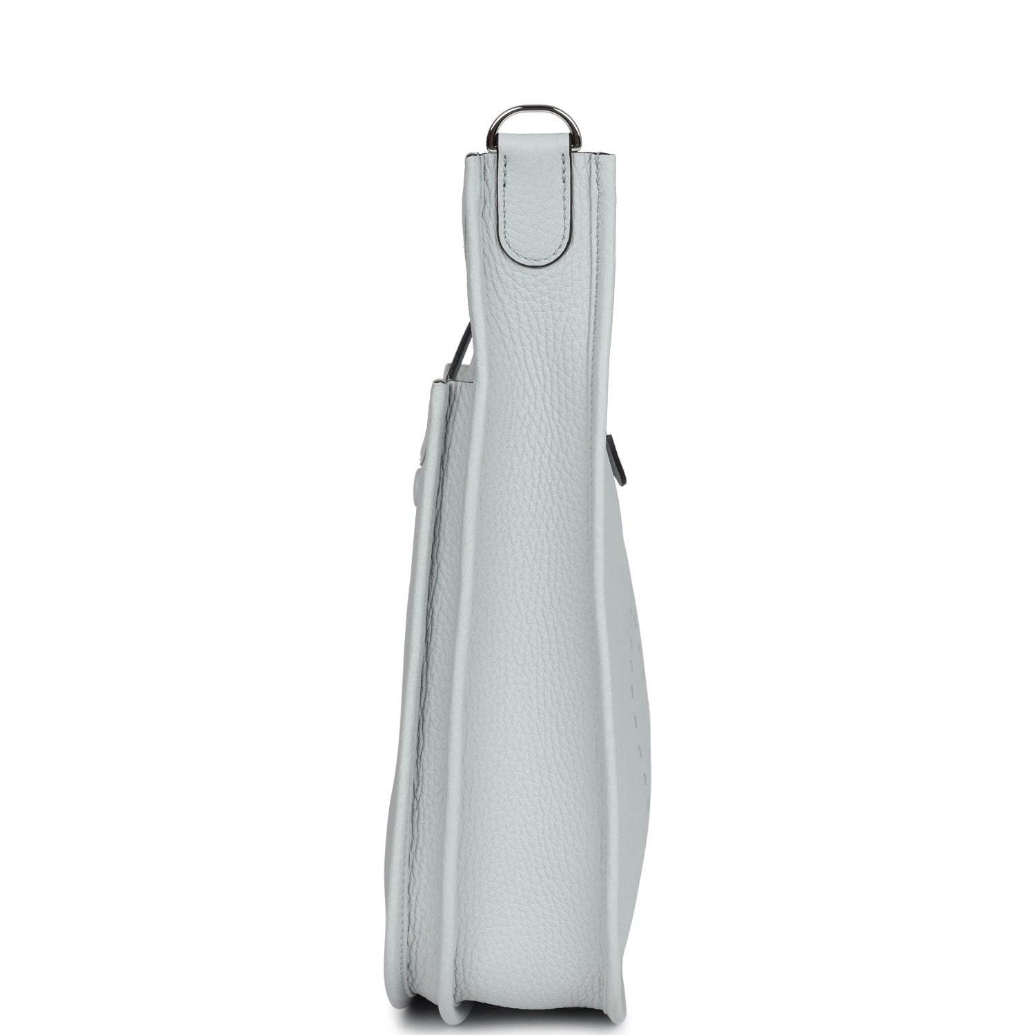 Hermes Evelyne III PM Clemence Bleu Pale Palladium Hardware