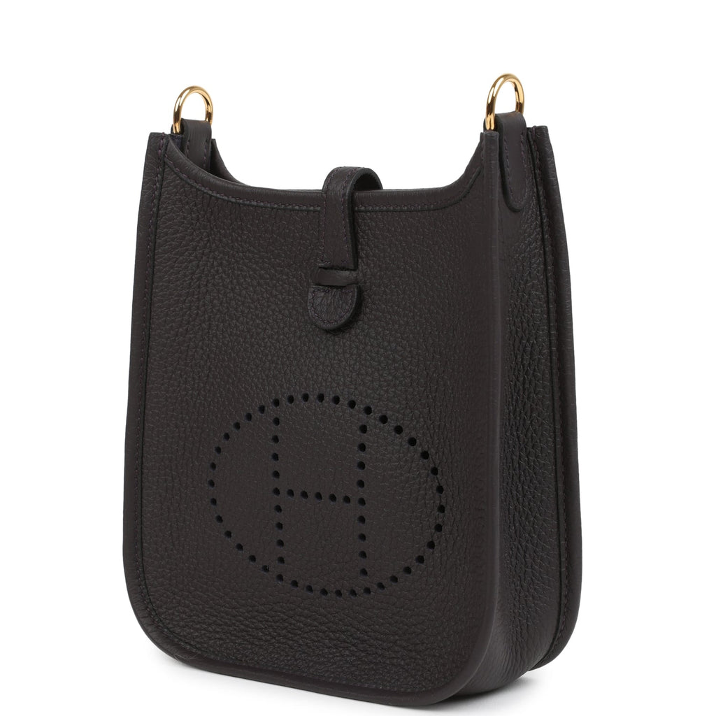 Hermes Evelyne TPM Prunoir Clemence Gold Hardware