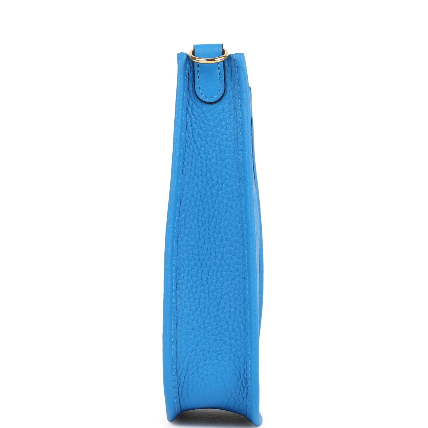 Hermes Evelyne TPM New Bleu Hydra Clemence Gold Hardware