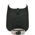 Hermes Evelyne TPM Vert Fonce Clemence Palladium Hardware