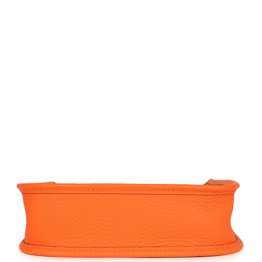 Hermes Evelyne TPM Orange Minium Clemence Gold Hardware