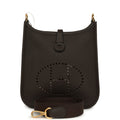 Hermes Evelyne TPM Ebene Clemence Gold Hardware