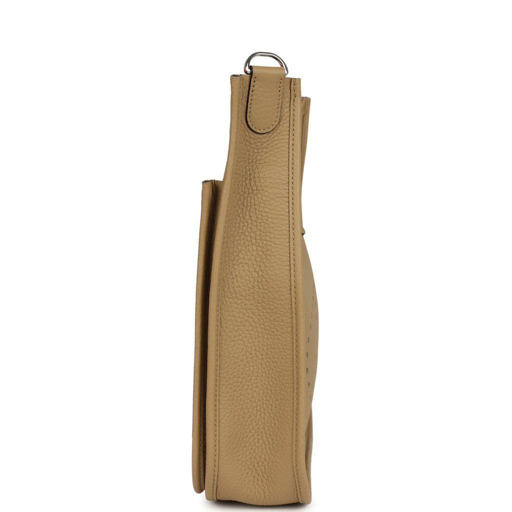 Hermes Evelyne III PM Poussiere Clemence Palladium Hardware