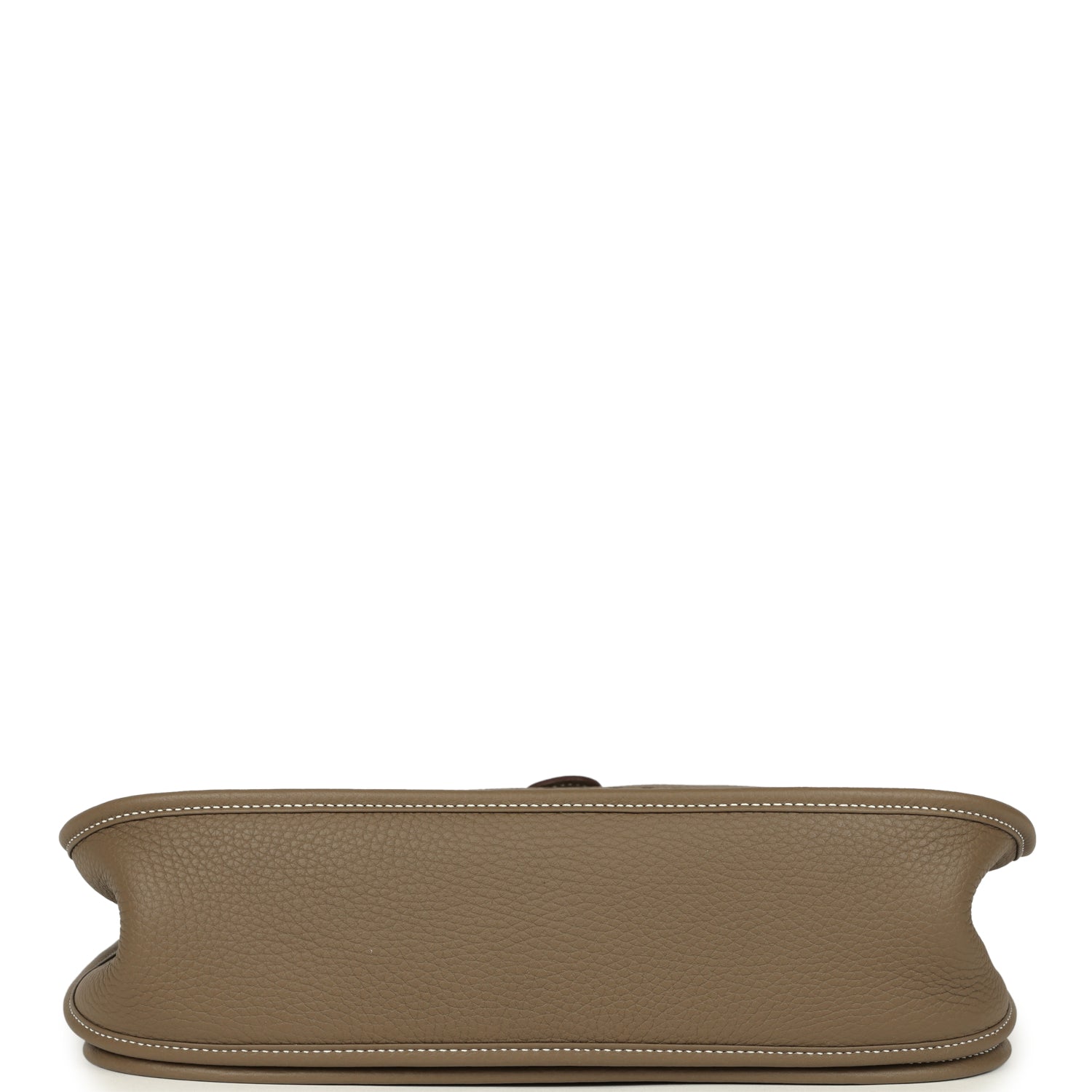 Hermes Evelyne III GM Etoupe Clemence Palladium Hardware