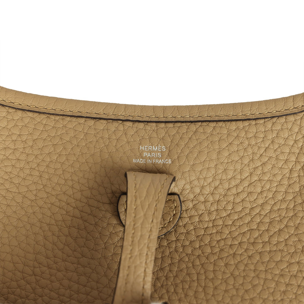 Hermes Evelyne TPM Poussiere Clemence Palladium Hardware