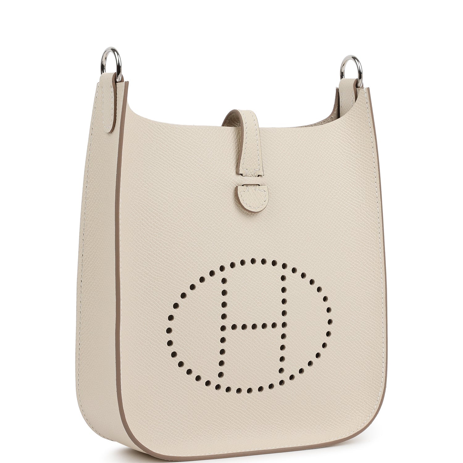 Hermes Evelyne Sellier TPM Craie Epsom Palladium Hardware