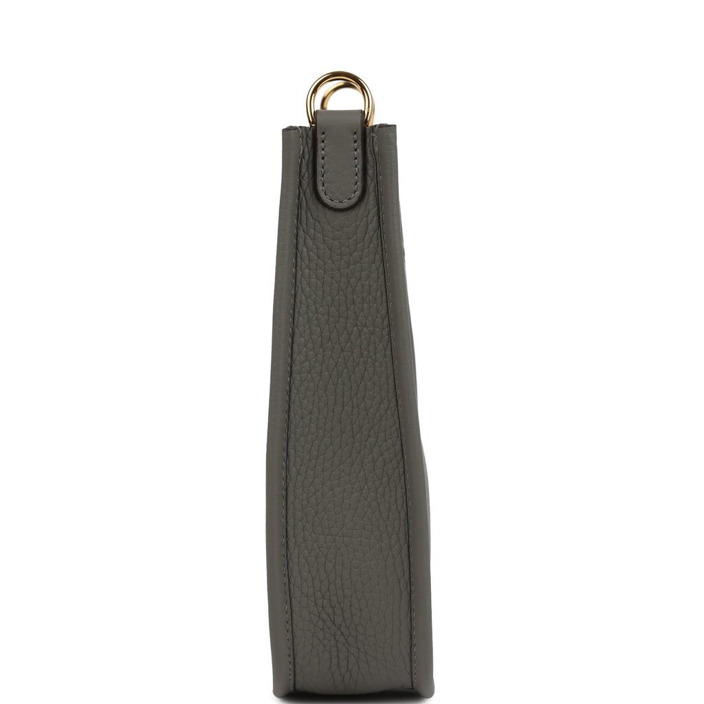Hermes Evelyne TPM Gris Meyer Clemence Gold Hardware