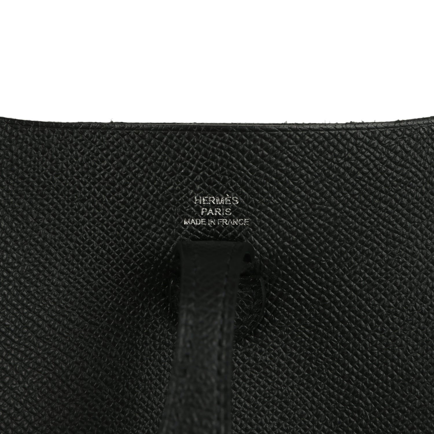 Hermes Evelyne Sellier TPM Black Epsom Palladium Hardware