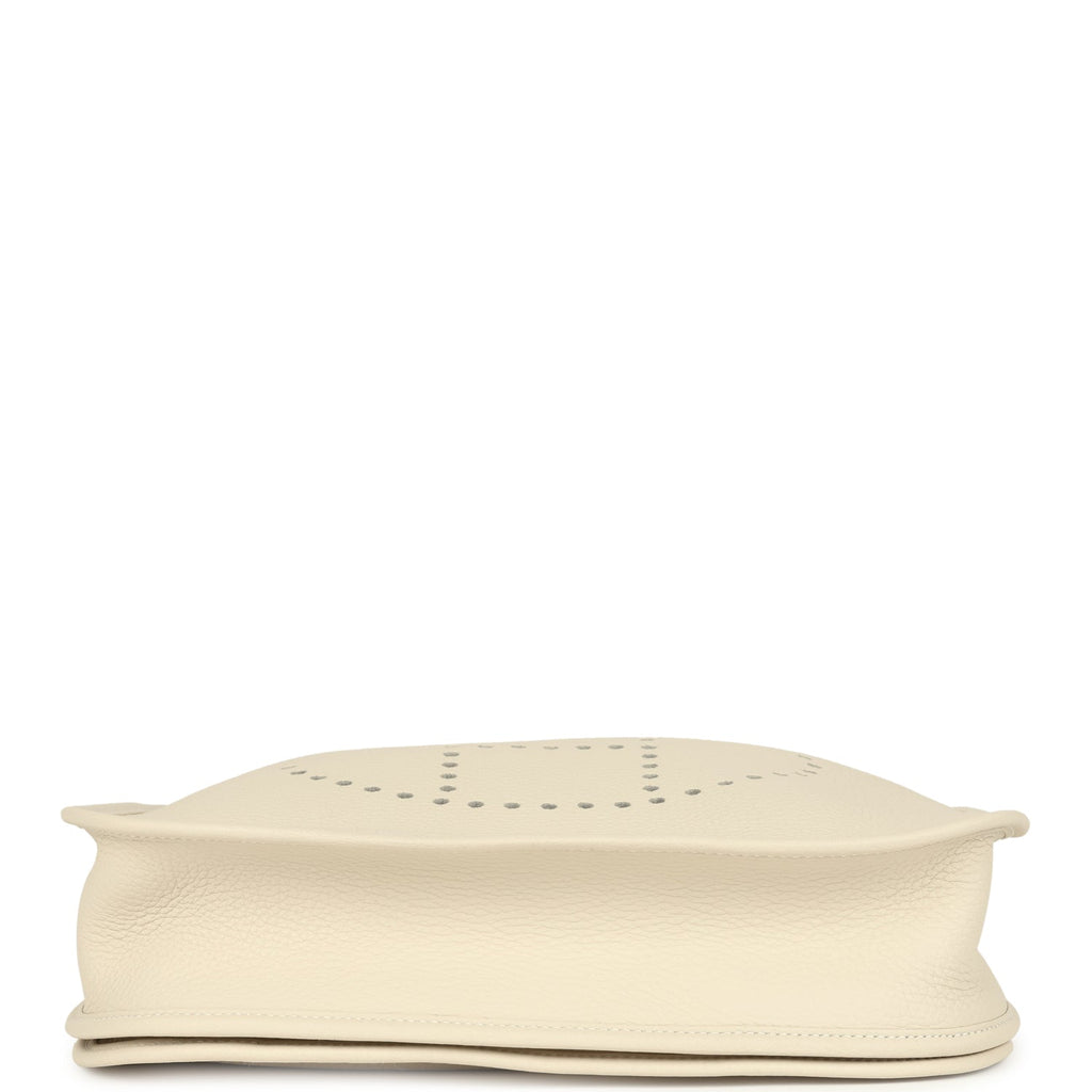 Hermes Evelyne III PM Craie Clemence Gold Hardware