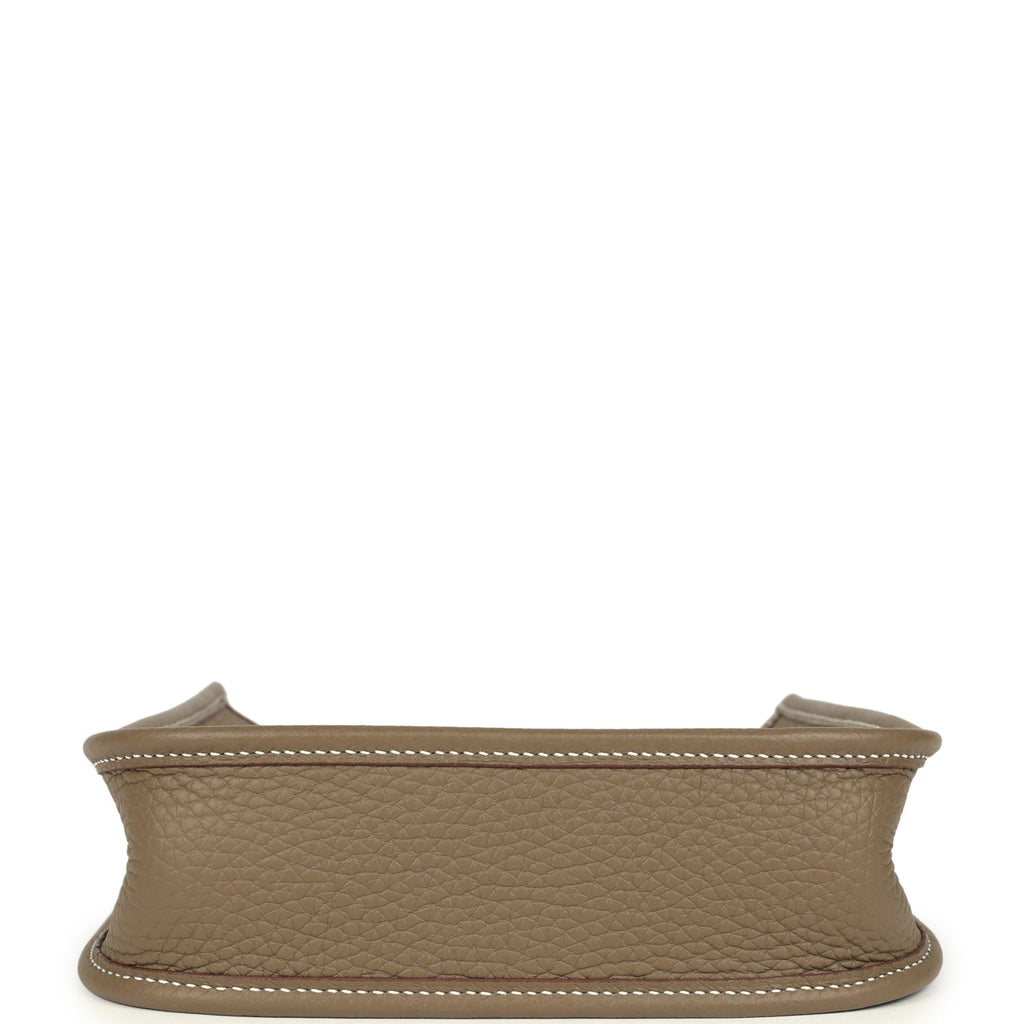 Hermes Evelyne TPM Etoupe Clemence Palladium Hardware