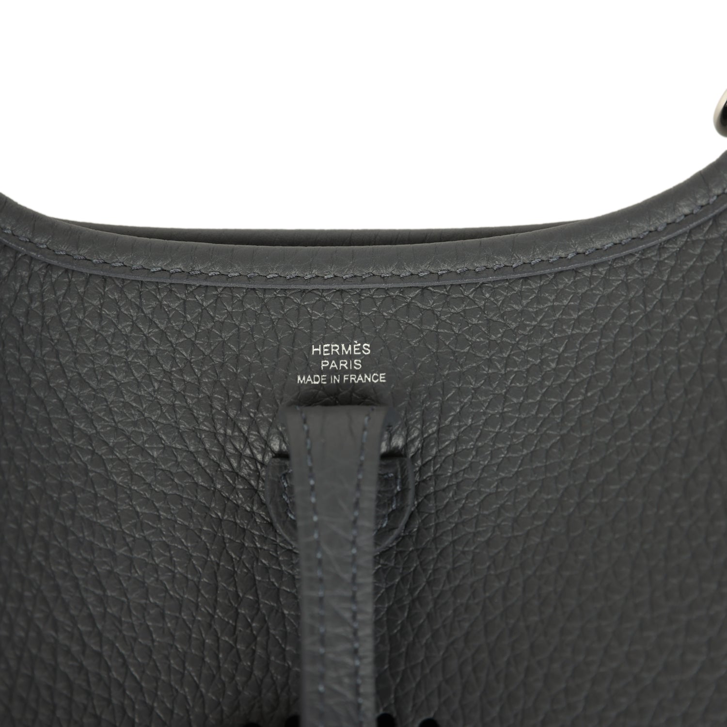Hermes Evelyne TPM Ardoise Clemence Palladium Hardware