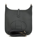 Hermes Evelyne III PM Ardoise Clemence Permabrass Hardware